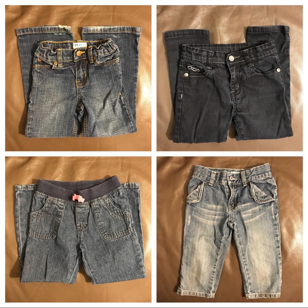 [4T] EUC Lot of Girl Jeans!